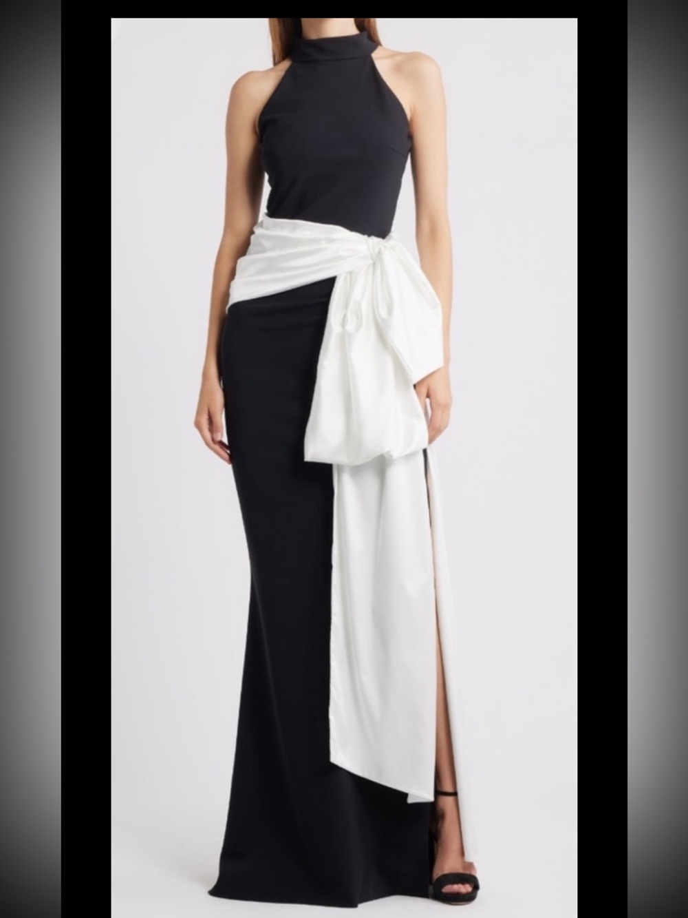 Chiara Boni La Petite Robe Bandage Jersey,back Zip Closure Gown,IT38=US0-2,new